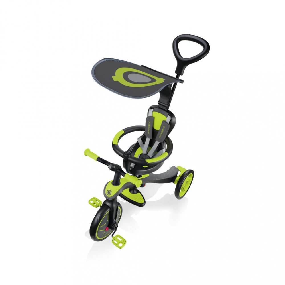 Tricicleta Globber Explorer 4 in 1 Verde - imagine 6