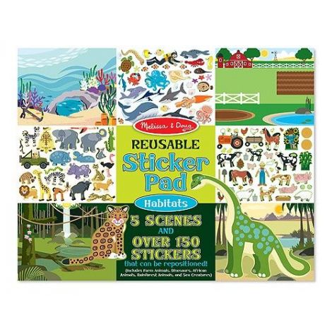 Set Abtibilduri Habitate Educativ Melissa & Doug - imagine 3