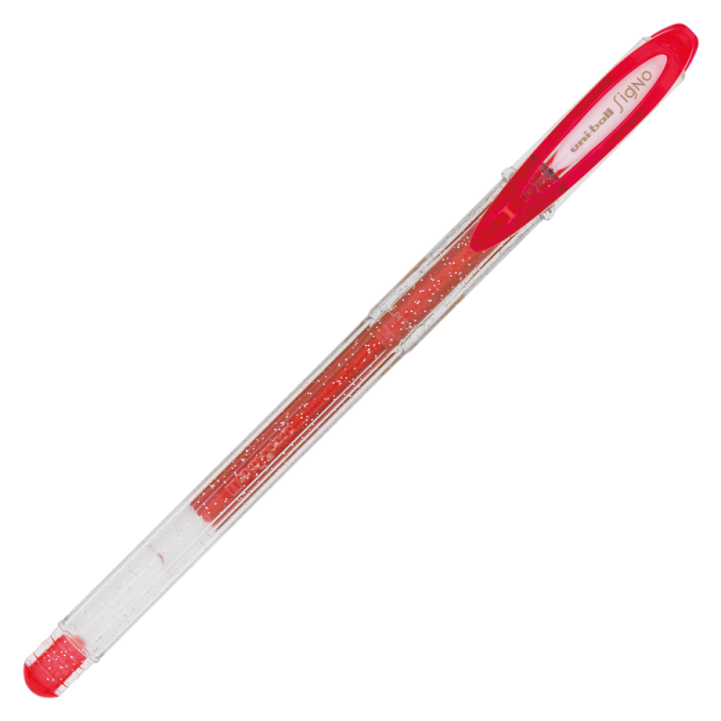 Pix Uni-ball Sparkling 0.7mm Roșu cu Sclipici