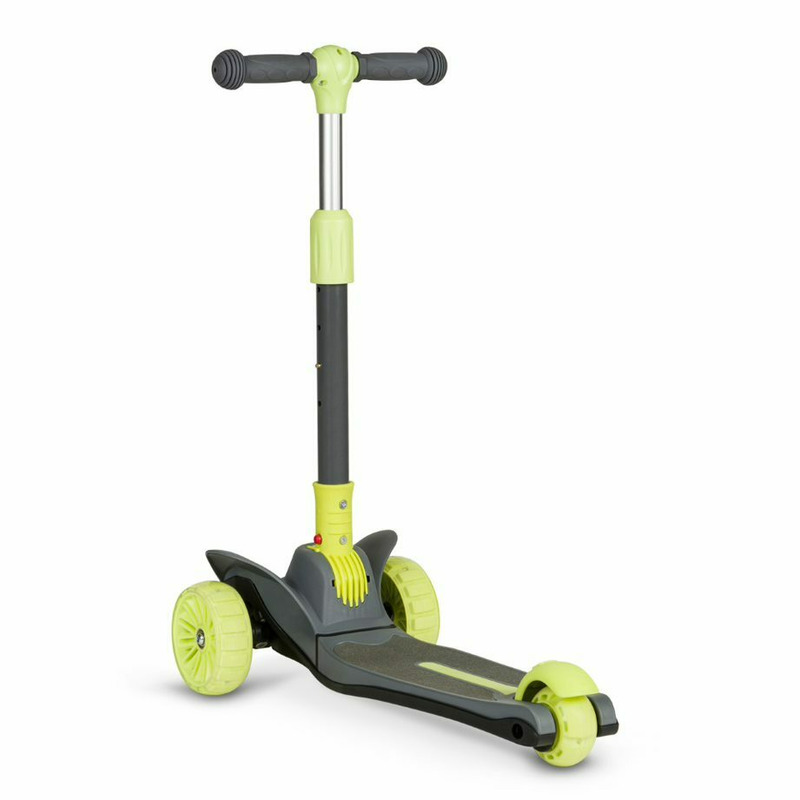 Trotineta Lionelo Timy Verde Pliabila cu LED - imagine 5