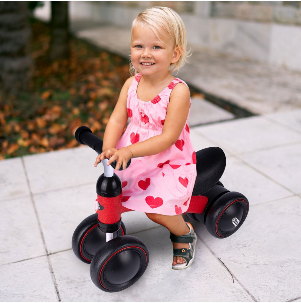 Vehicul fără pedale Malplay Red, Sua moale - imagine 2
