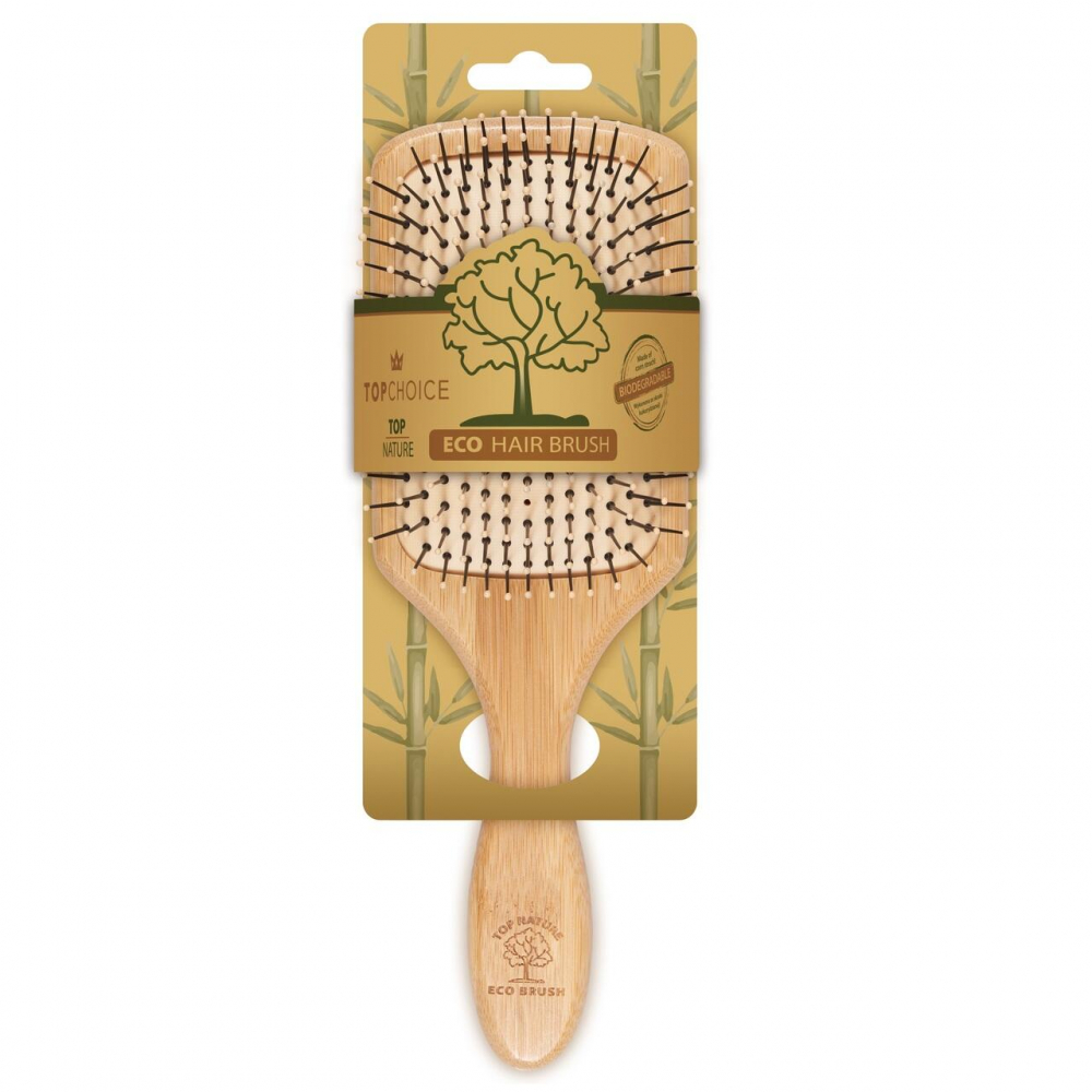 Perie Bambus Top Choice - Descurcare Delicată