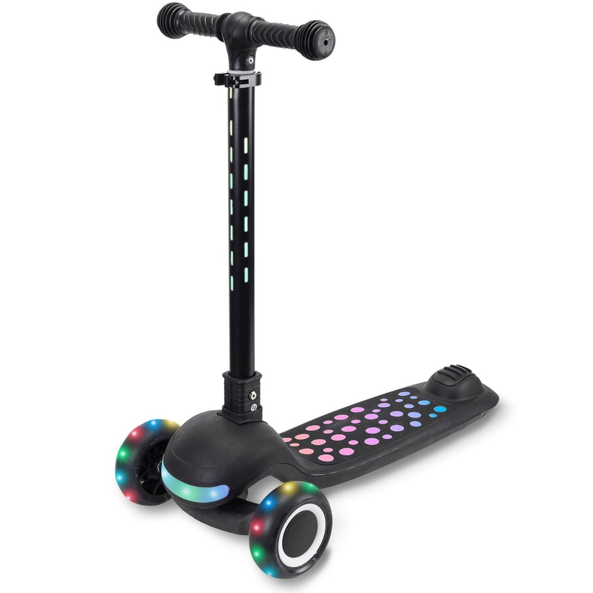 Trotineta Action One Dots Lumini și Muzică, 3 Roti