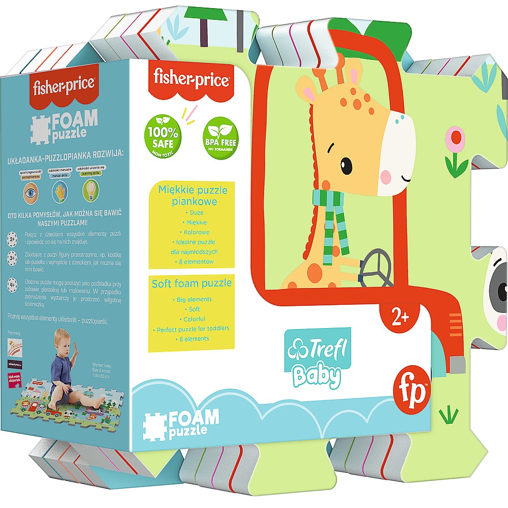 Puzzle Spuma Fisher Price Prietenii Simpatici
