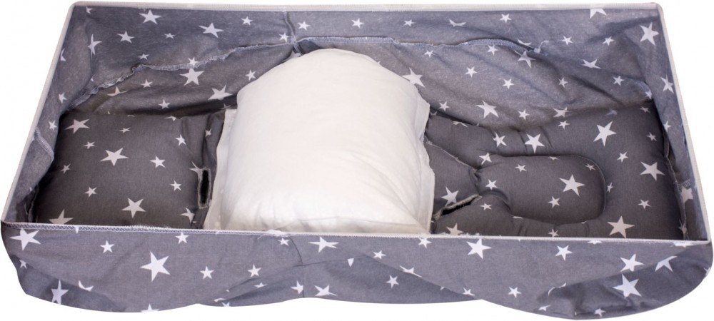 Husa Scoica Auto Sevibebe Grey Stars cu Reductor