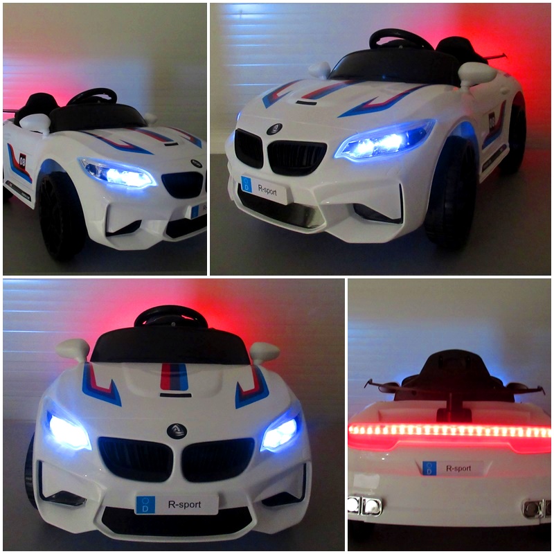 Mașinuță Electrică Cabrio B6 Alb | Autokids - imagine 7