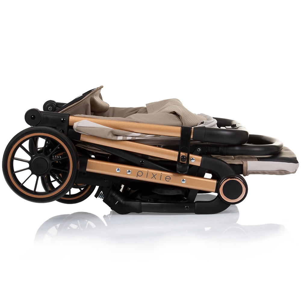 Chipolino Pixie Macadamia | Carucior Sport Usor - imagine 3