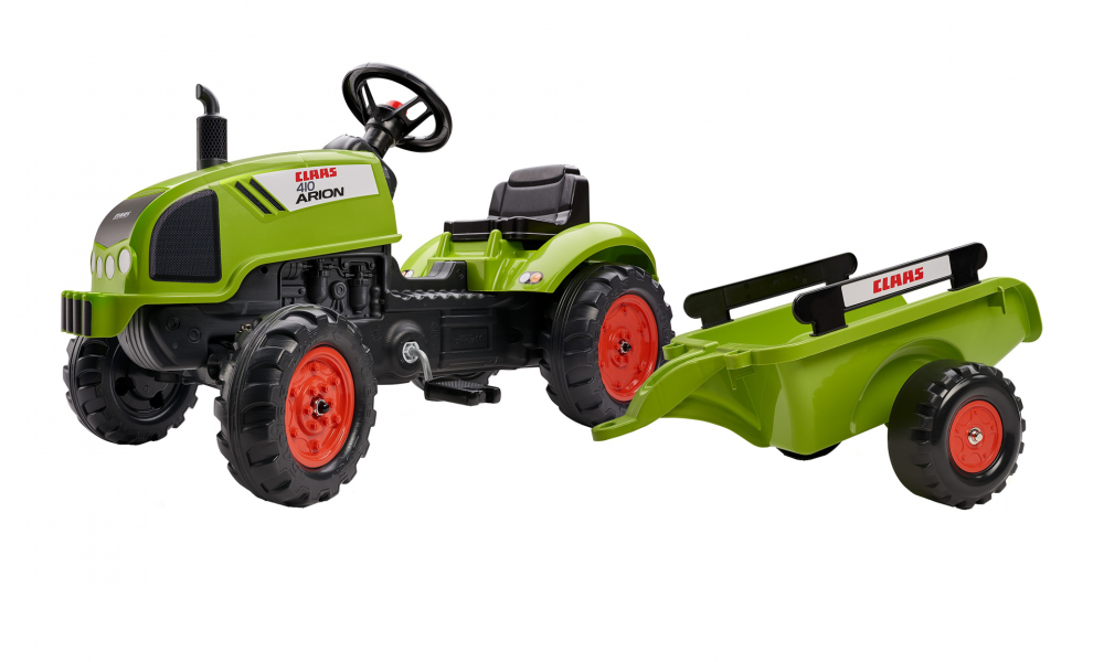 Tractor Falk cu Pedale și Remorcă pentru Copii - imagine 4