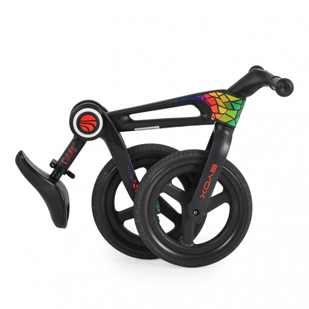 Byox Foldy Black - Bicicletă Echilibru Pliabilă - imagine 5