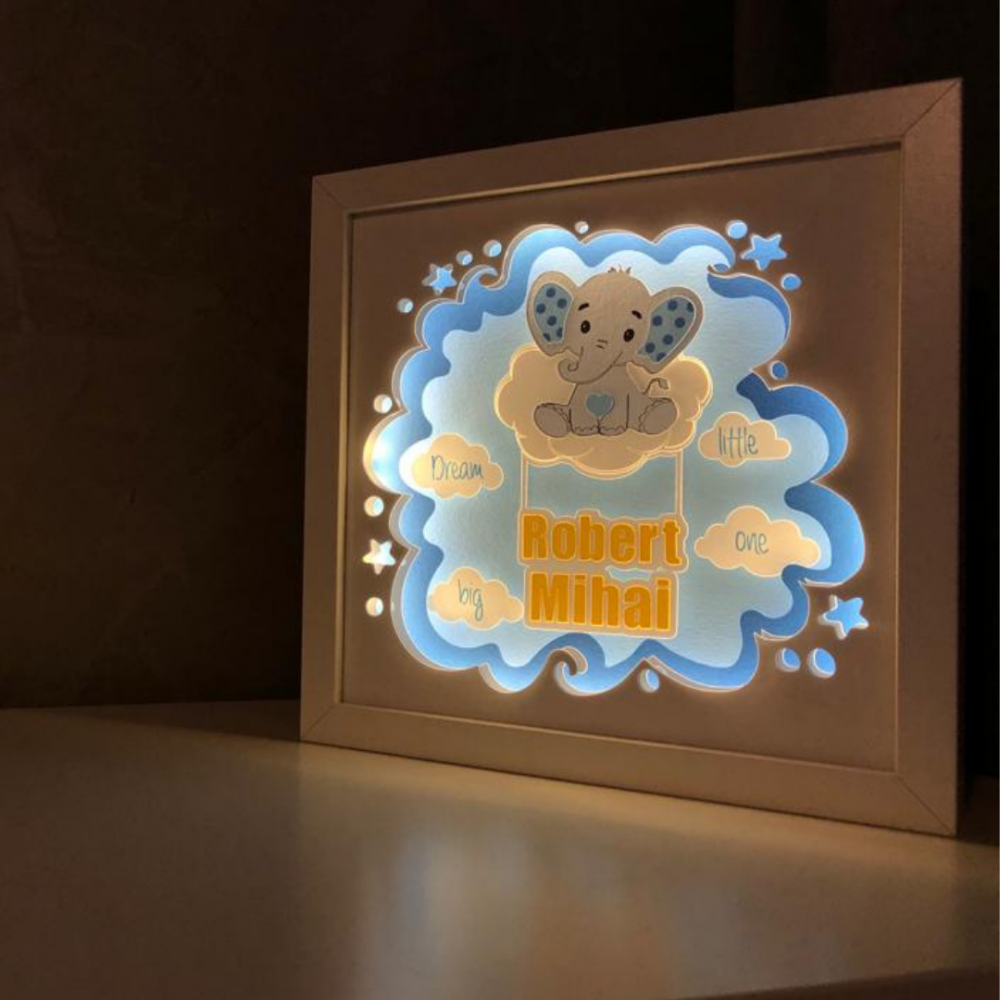 Tablou Luminos Baietel Noorhandmadeatelier Decor Magic - imagine 2
