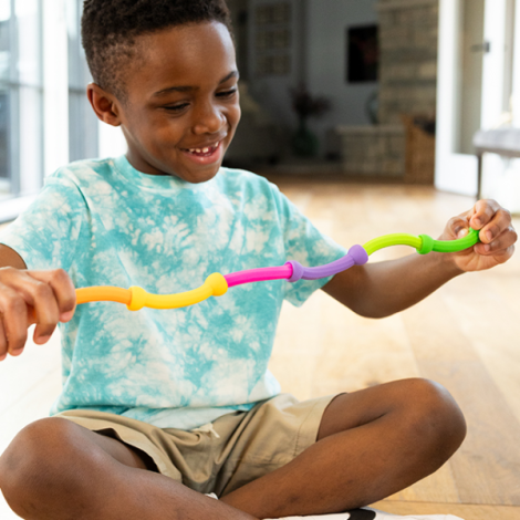 Plip Links Set Constructie Silicon Fat Brain Toys - imagine 7