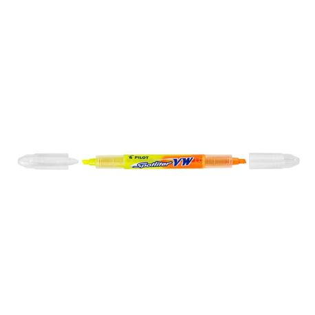 Textmarker Pilot Spotlier Dublu Galben-Portocaliu