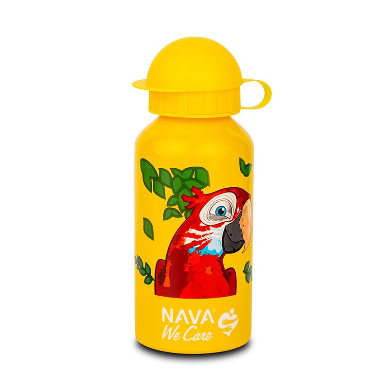 Nava We Care Sticlă Termică 400ml Galben - imagine 6