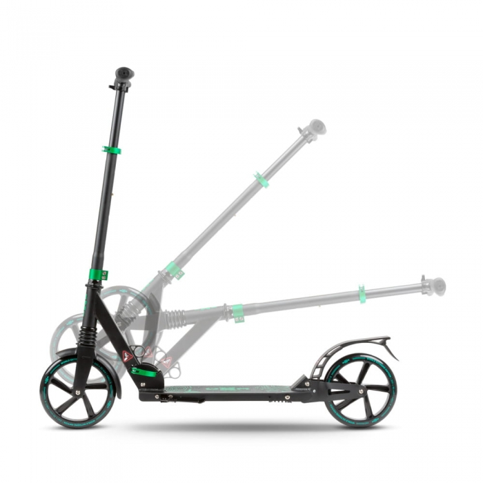 Trotineta Pliabila WXM Green Oras, Suspensii - imagine 9