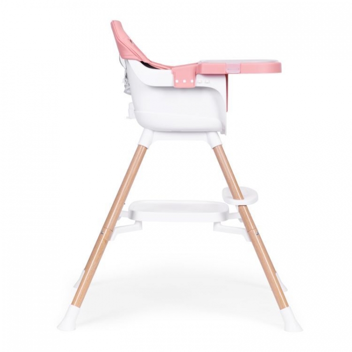 Scaun masa 2-în-1 Ecotoys Roz - Multifuncțional - imagine 4
