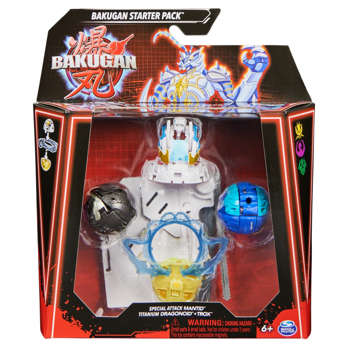 Bakugan Starter Pack Mantid - Joc de Acțiune