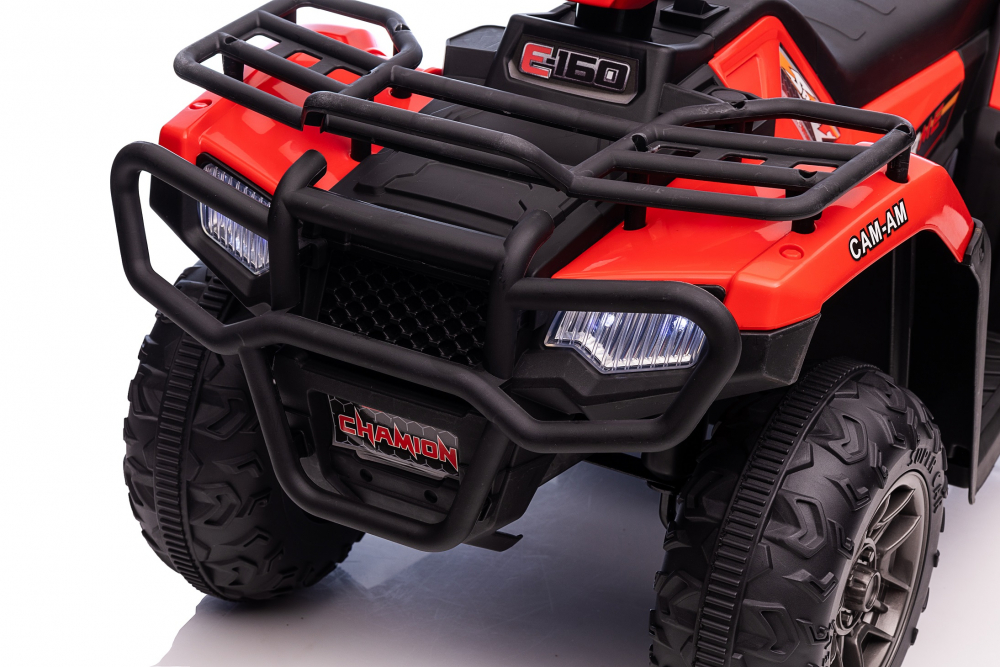 ATV Electric Nichiduta Red 12V cu Scaun Piele - imagine 4