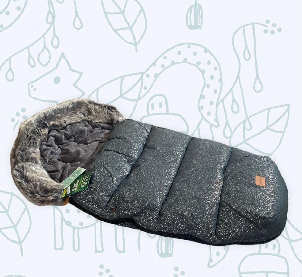 Sac iarnă Fillikid cu blană detașabilă
