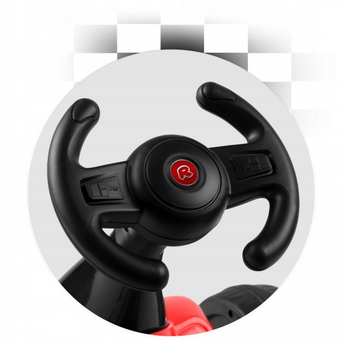 Kart Pedale Ricokids RK-595 Rosu | Cadru Otel - imagine 4