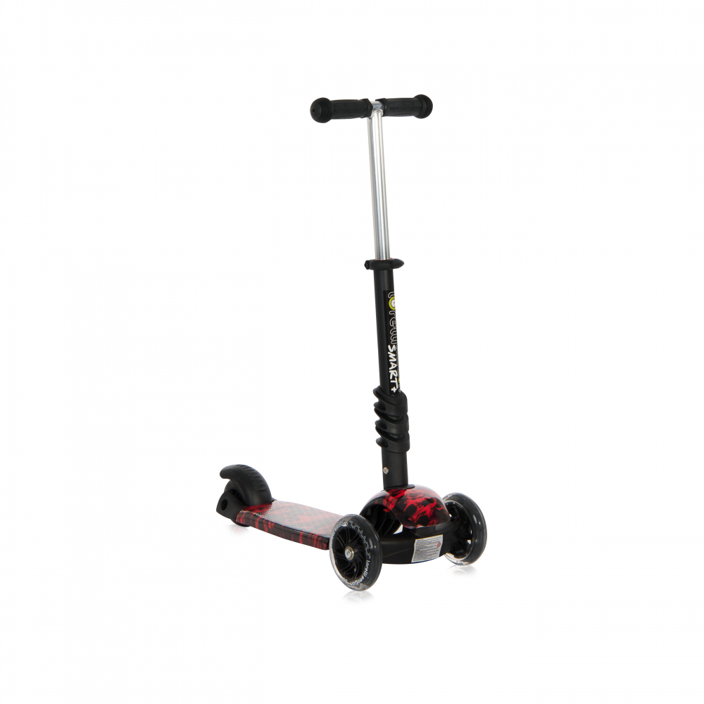 Trotineta Lorelli Smart Plus Red Fire cu LED
