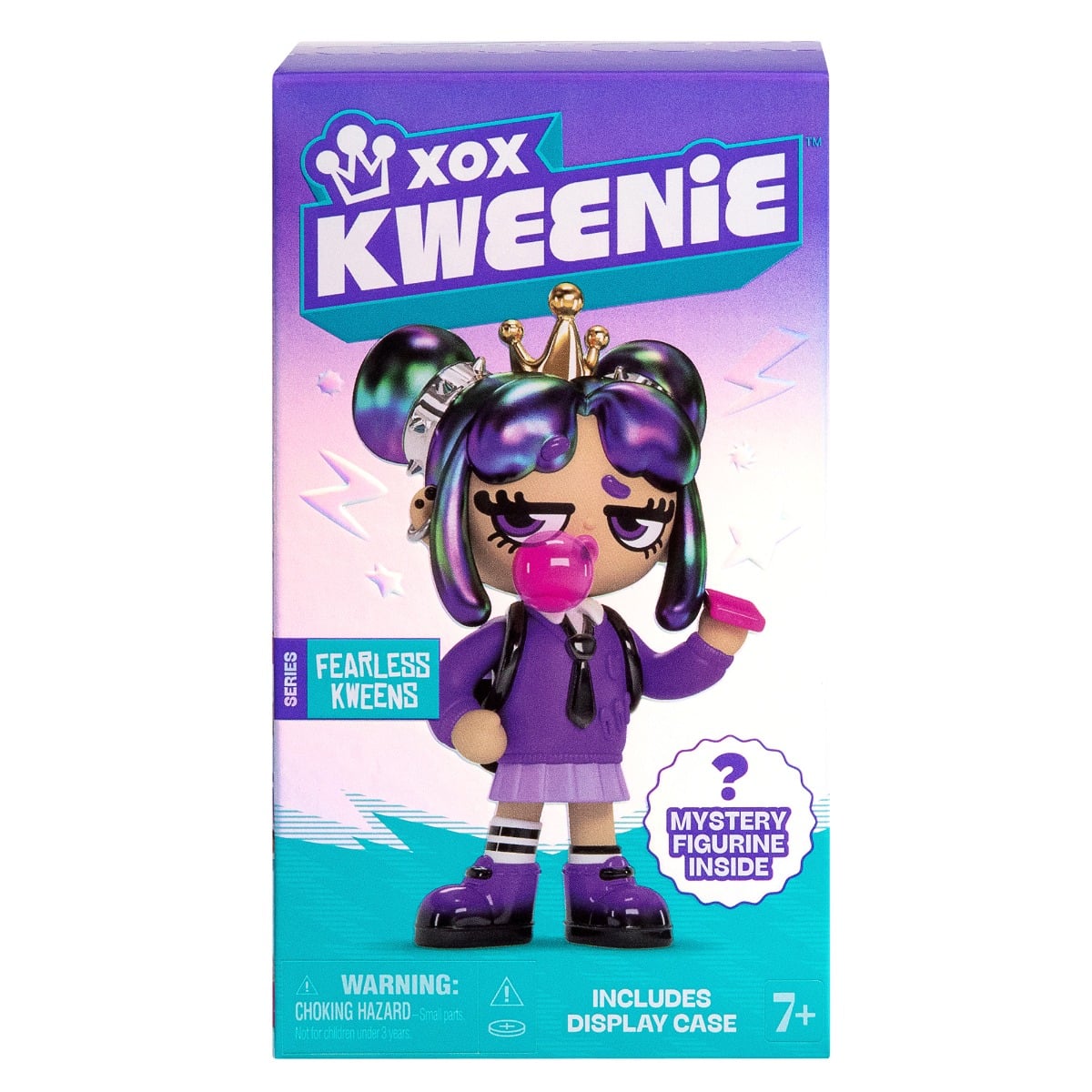 Figurina Xox Kweenie Fearless Kweens + Vitrina