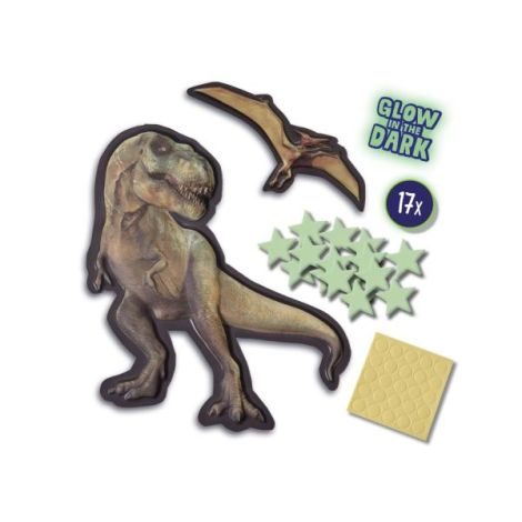 Ses Creative T-Rex Strălucitor - Decor Dinozauri - imagine 2