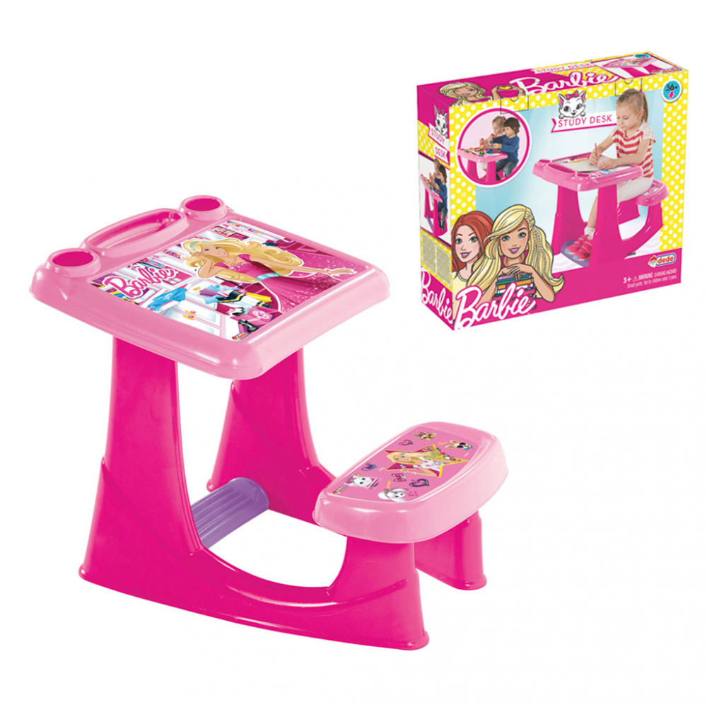 Pupitru Barbie Pink Dede | Masuță Drawing - imagine 3