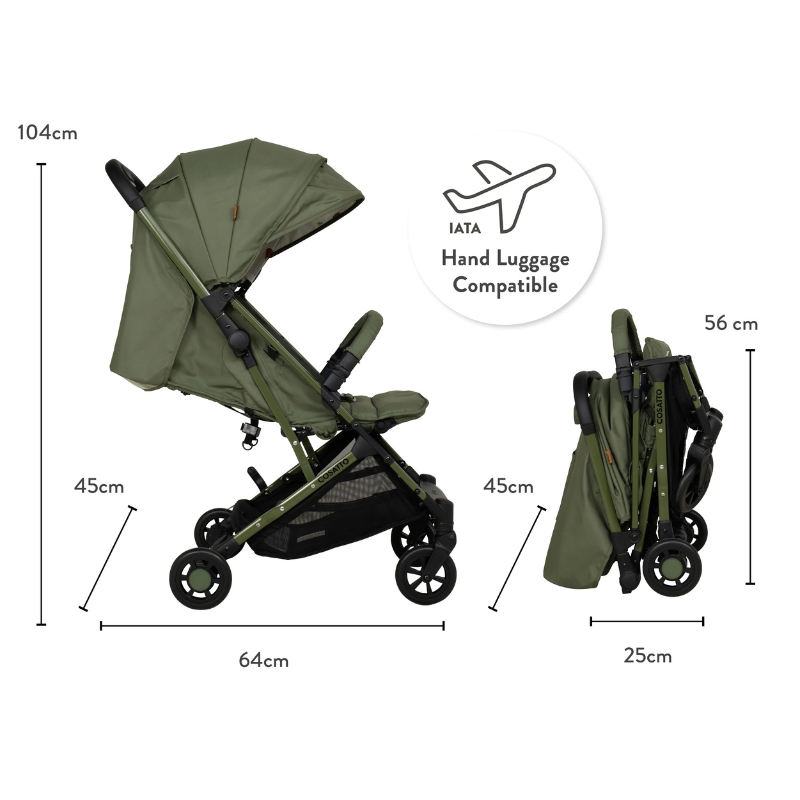 Carucior Cosatto Yo Hoglet - Compact si Usor - imagine 3