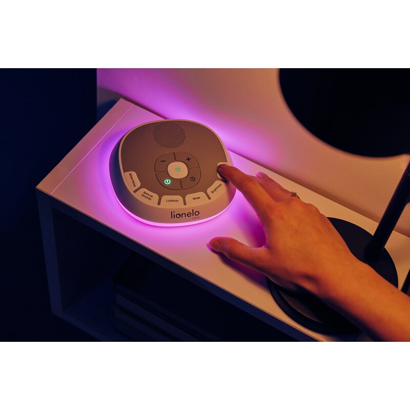 Lampa de veghe Lionelo BabyNap 2in1 Wireless Alb - imagine 3