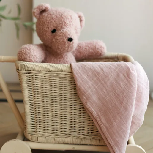 Muselina Organic Onino Hug.me Warm Peach - imagine 3