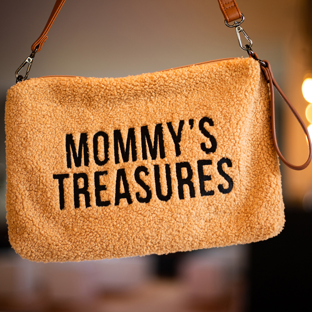 Childhome Mommy Clutch Teddy, 33x23 cm - imagine 6