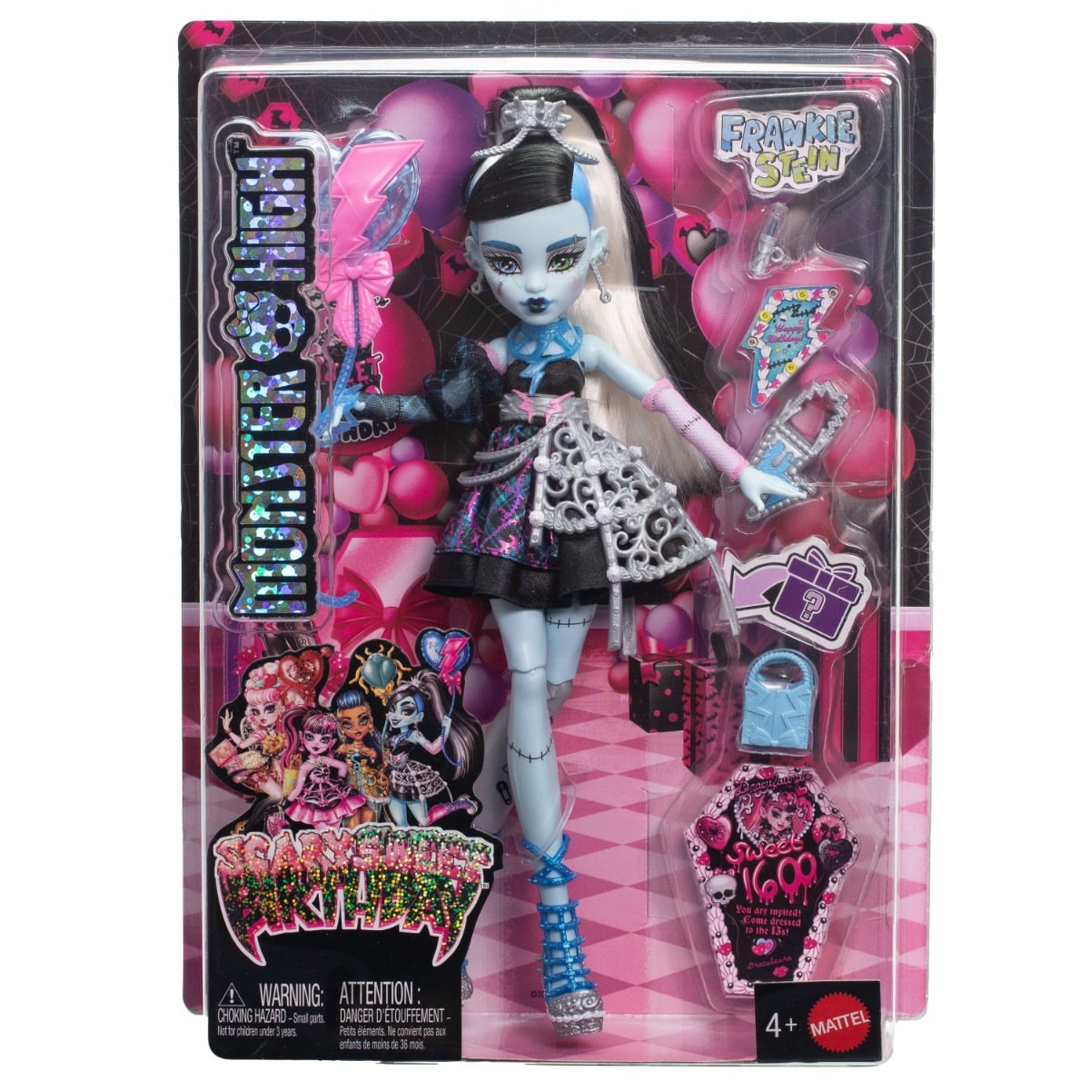 Papusa Monster High Frankie Stein Scary Sweet Birthday