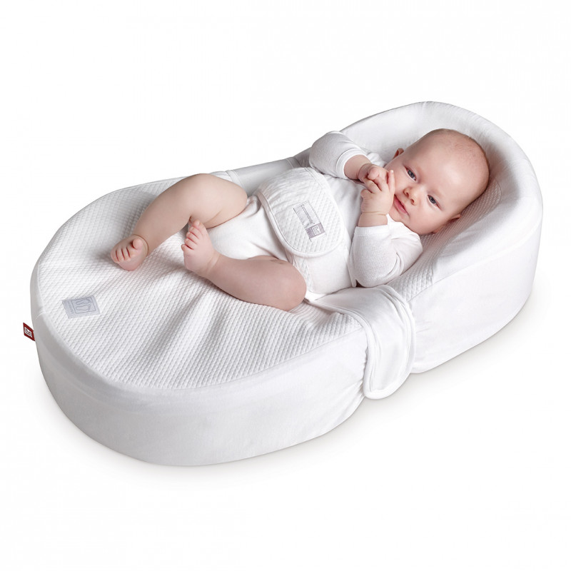 Saltea Cocoonababy Red Castle, Alb | Somn Linistit - imagine 2
