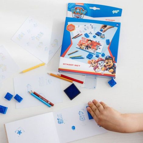 Set Creativ Paw Patrol Totum cu Stampile - imagine 5