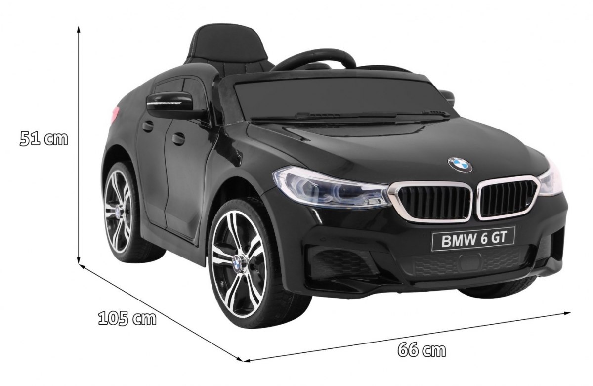 Masinuta Electrica BMW GT 640i Negru | Autokids - imagine 2