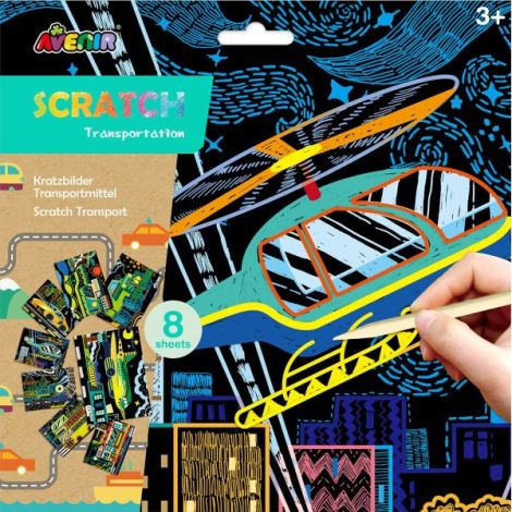 Avenir Set Razuit Vehicule Transport Creativitate