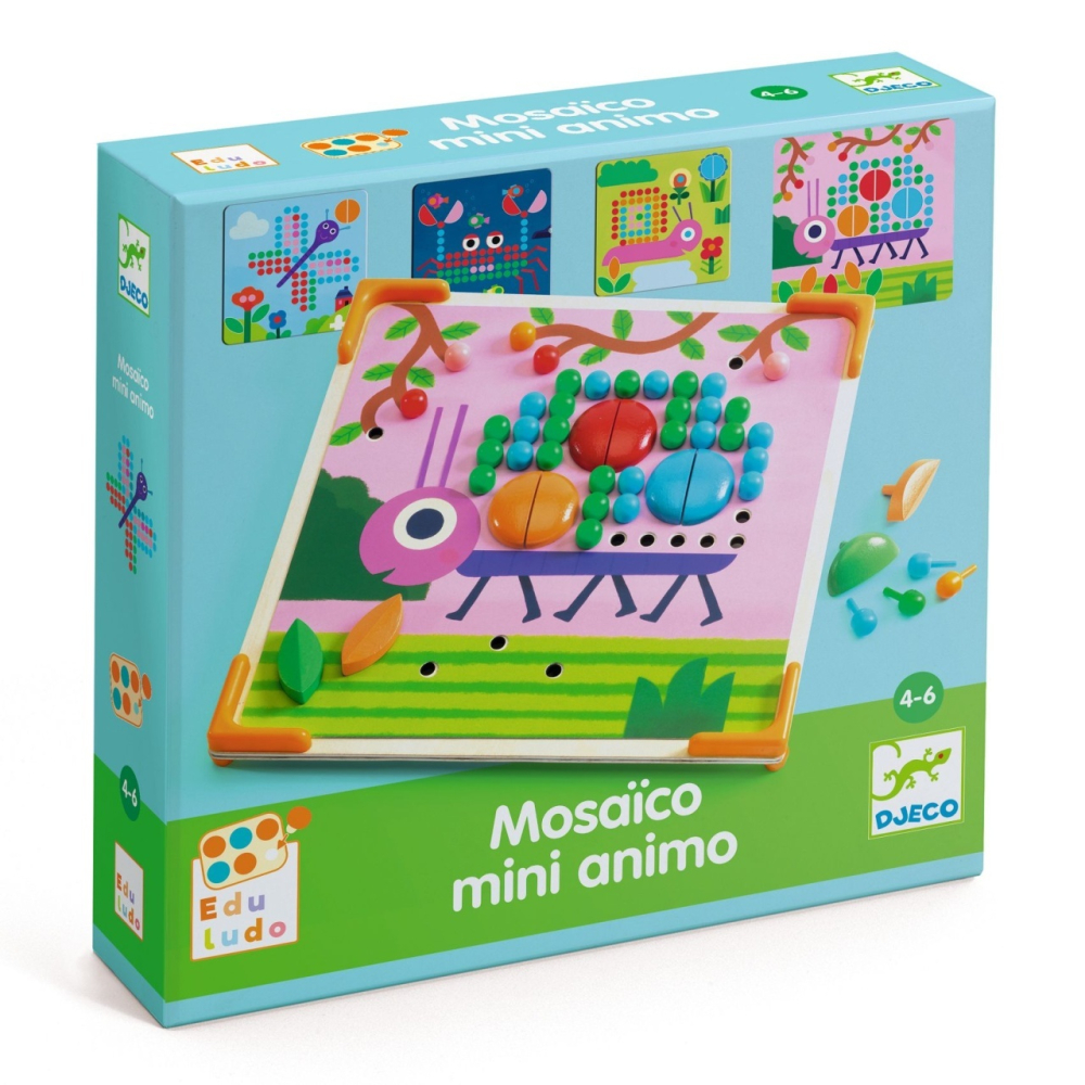 Mozaic Mini Animo Djeco - Joc Educativ Creativ