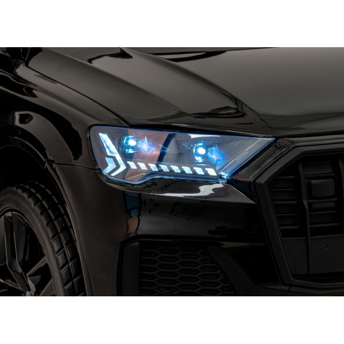 Masinuta Electrica Audi Q7 70W | Negru, Telecomanda - imagine 9