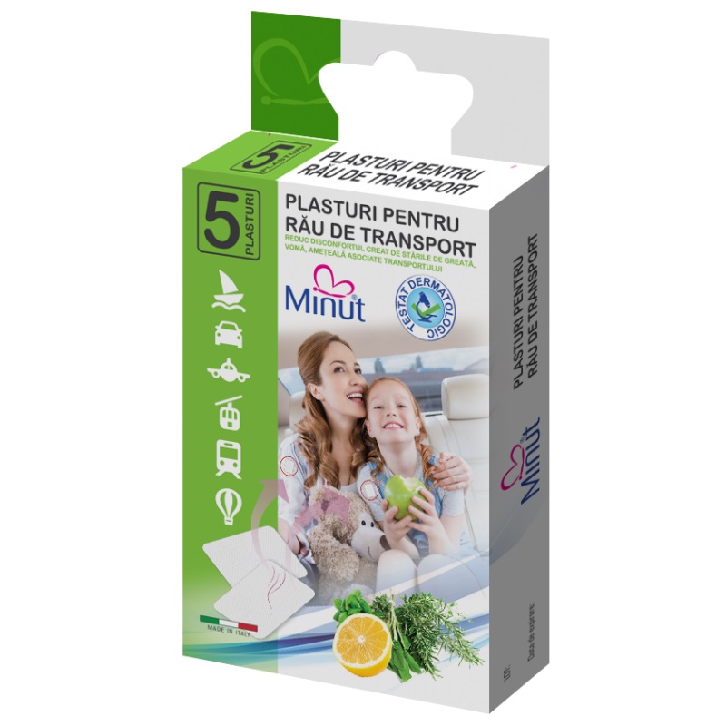 Plasturi Minut Rău de Transport | 5 bucăți