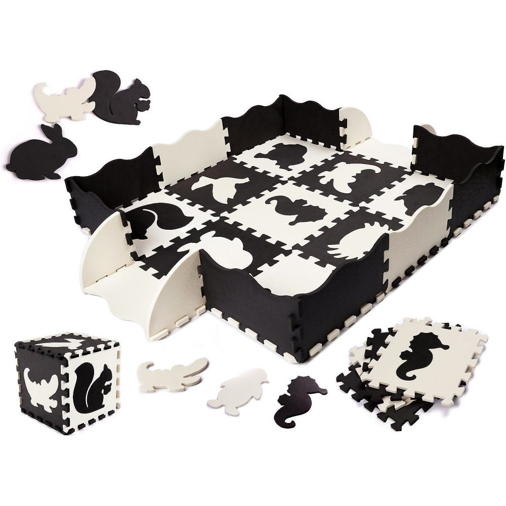 Covor Puzzle 25 Piese Ikonka | Educativ și Colorat - imagine 7