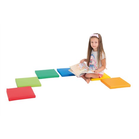 Set 6 pufuri Moje Bambino - sigurță cresa - imagine 3