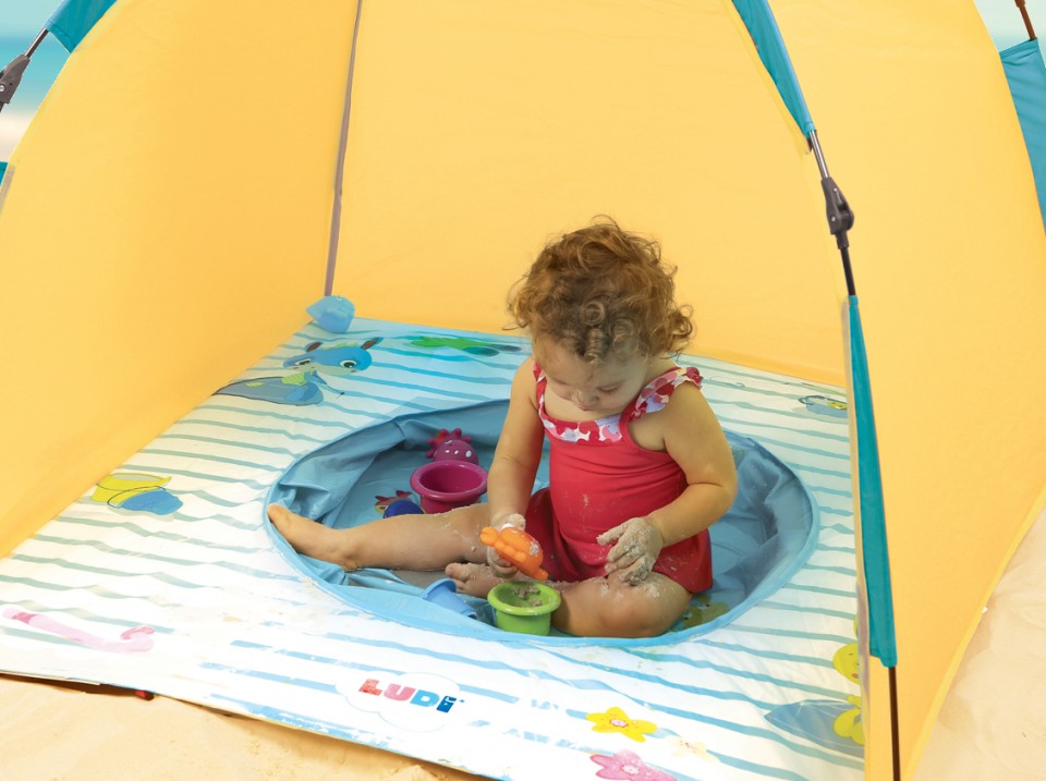 Cort Plajă cu Piscină Ludi, Protecție UV50 - imagine 4