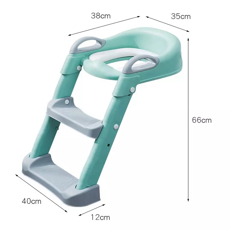 Reductor Toaleta Little Mom Pliabil cu Manere - imagine 2