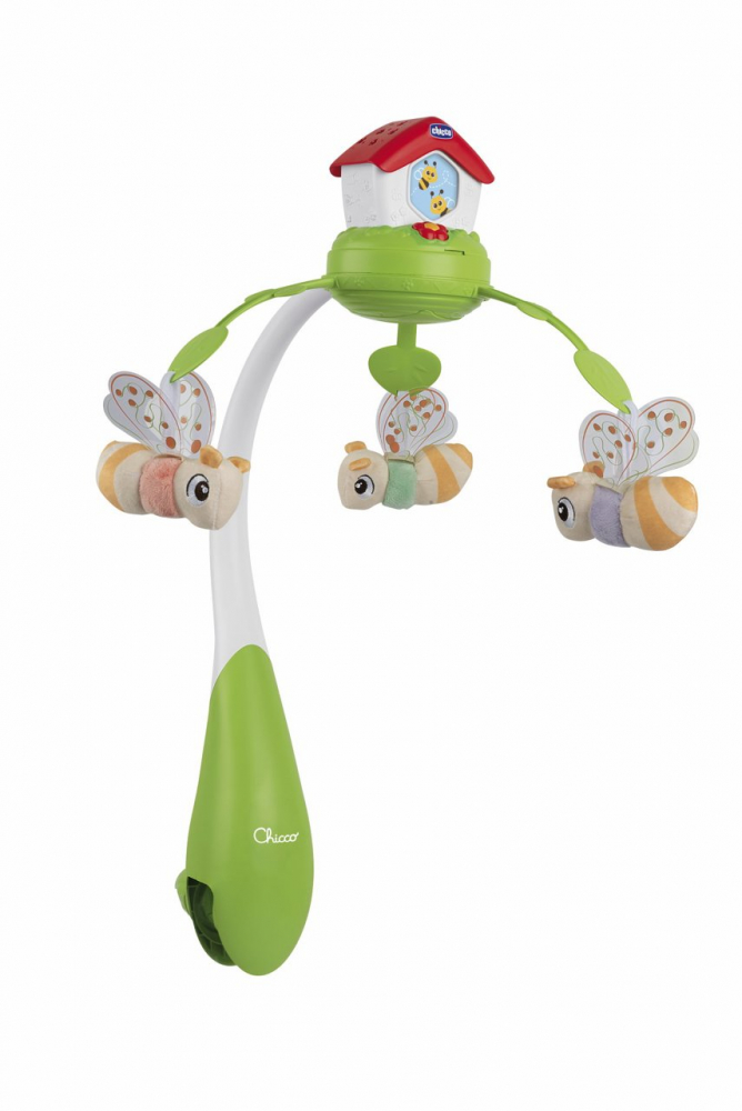 Carusel 3 in 1 Chicco Stupul Albinutelor cu Proiectie - imagine 8