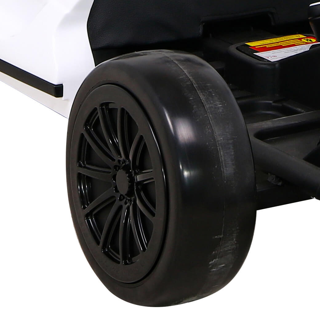 Kart Electric Drift KING LUX 24V Alb Autokids - imagine 5