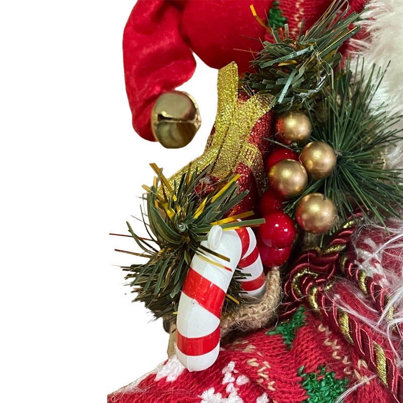 Figurină Moș Crăciun Procart 30cm - Decorațiune Festivă - imagine 5