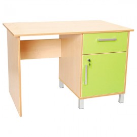Birou Premium Verde Moje Bambino cu Sertar și Depozitare
