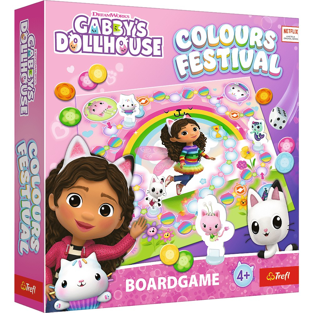 Joc Trefl Gabby's Dollhouse Festivalul Culorilor