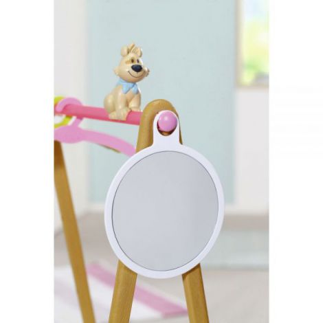 Cuier BABY born cu depozitare și oglindă Zapf - imagine 3