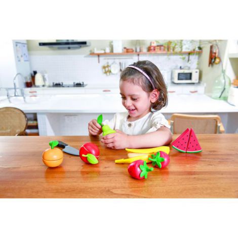 Hape Fructe de Feliat - Joc Educativ Lemn - imagine 3